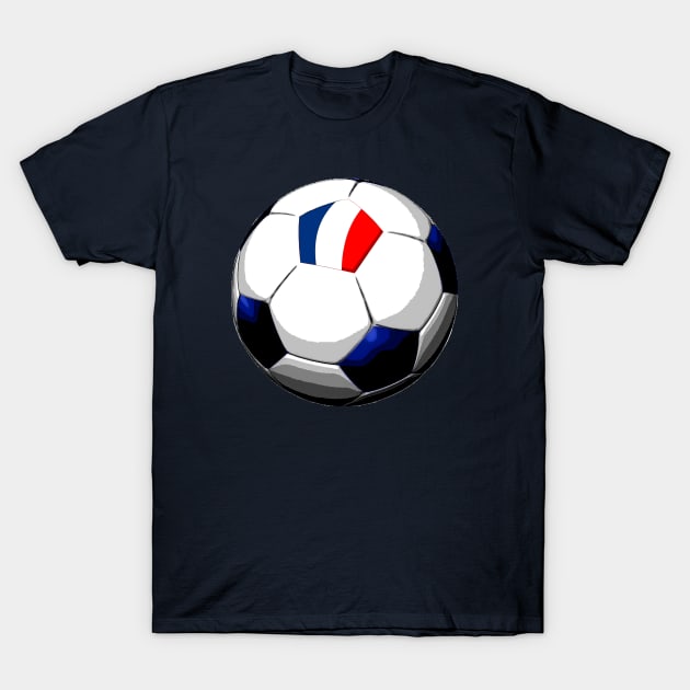 France Soccer T-Shirt by asaiphoto